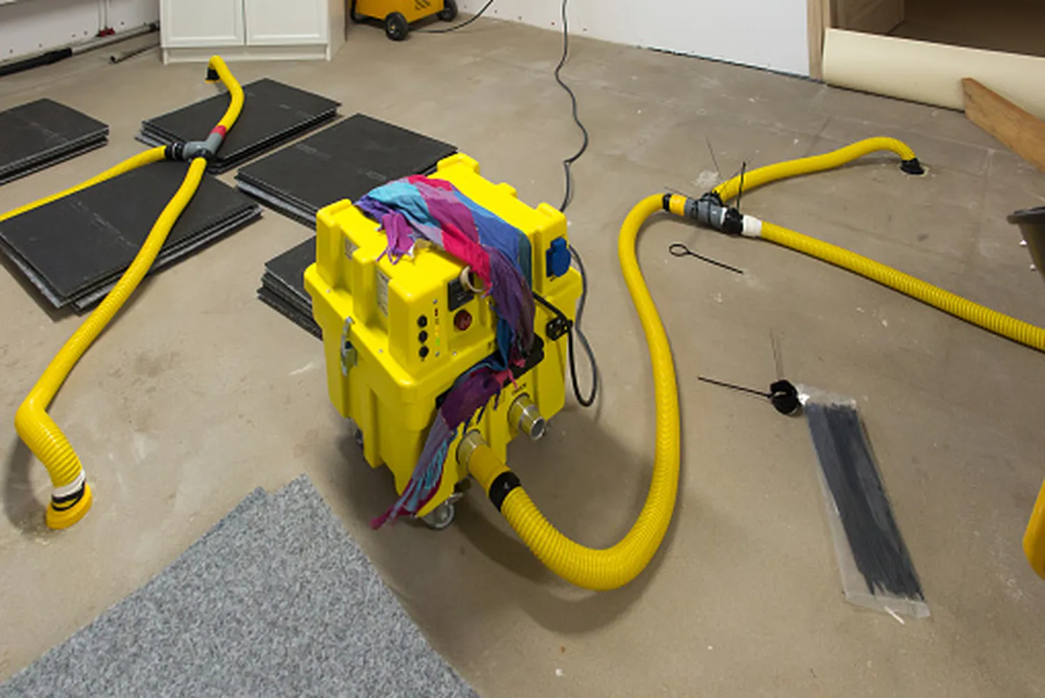 Kanzler Facility GmbH - Hausmeisterservice, Reinigung, sanierung & Wasserschadensanierung - Trotec VE 4 MultiQube Seitenkanalkompressor